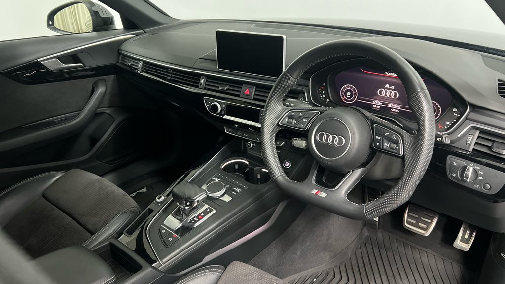 Audi A4 Avant 2.0 Tfsi 40 Black Edition Estate S Tron KK19VVE Black #6
