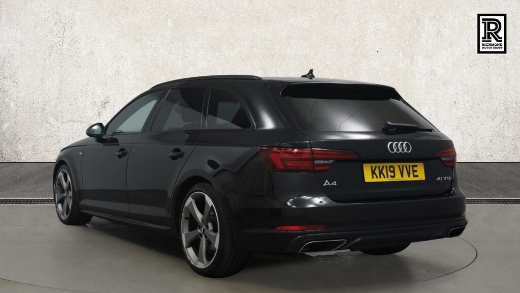Audi A4 Avant 2.0 Tfsi 40 Black Edition Estate S Tron KK19VVE Black #3