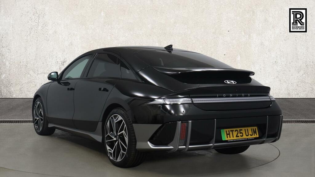 Hyundai Ioniq 6 77.4Kwh Ultimate Saloon Awd 325 HT25UJM Black #3