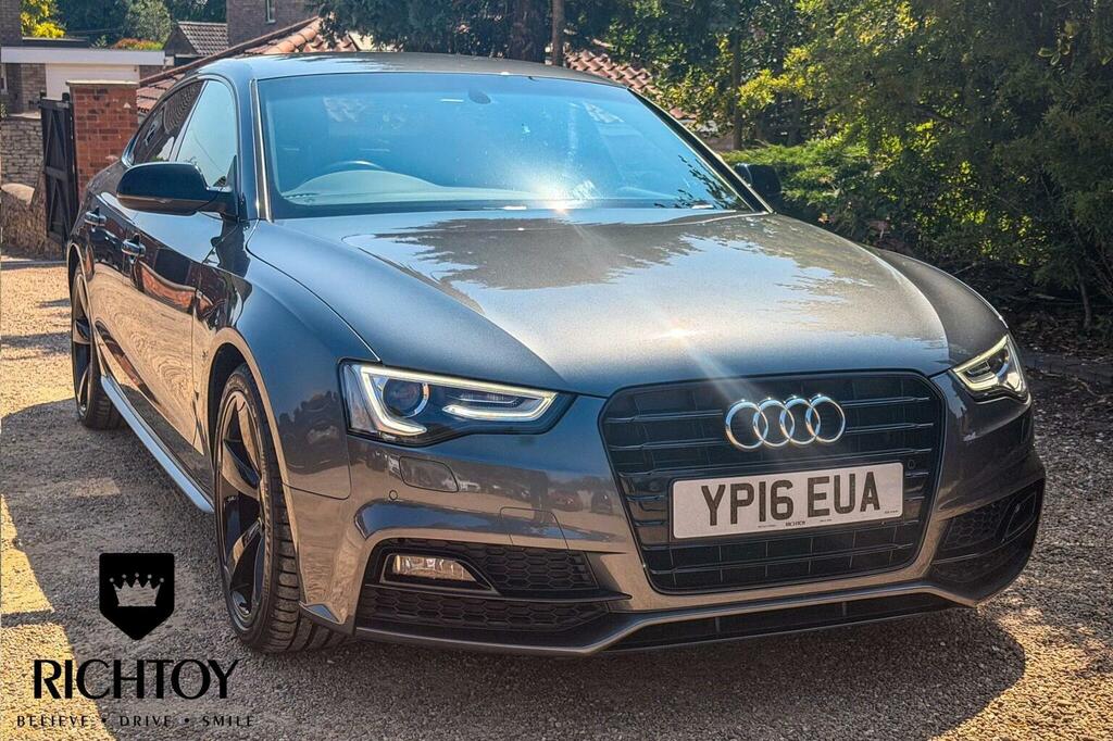 Audi A5 2.0 Tdi Black Edition Plus Sportback Multitronic E Grey