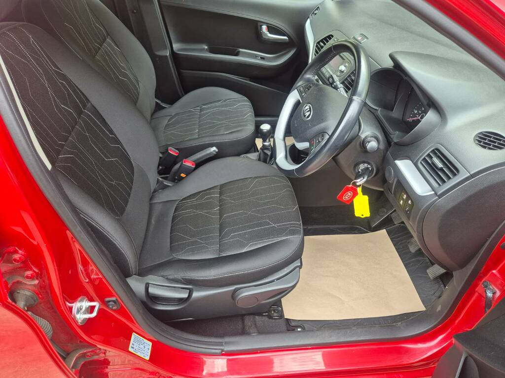 Kia Picanto 1.0 Vr7 Hatchback Euro 5 68 Bhp Silver #15