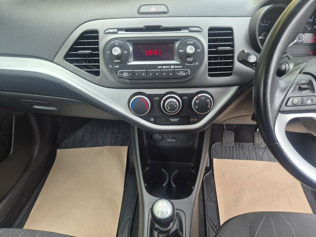 Kia Picanto 1.0 Vr7 Hatchback Euro 5 68 Bhp Silver #22