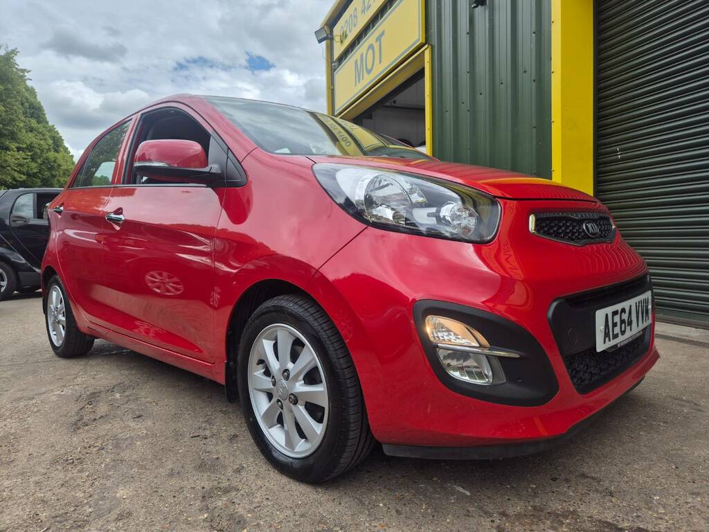 Kia Picanto 1.0 Vr7 Hatchback Euro 5 68 Bhp Silver #9