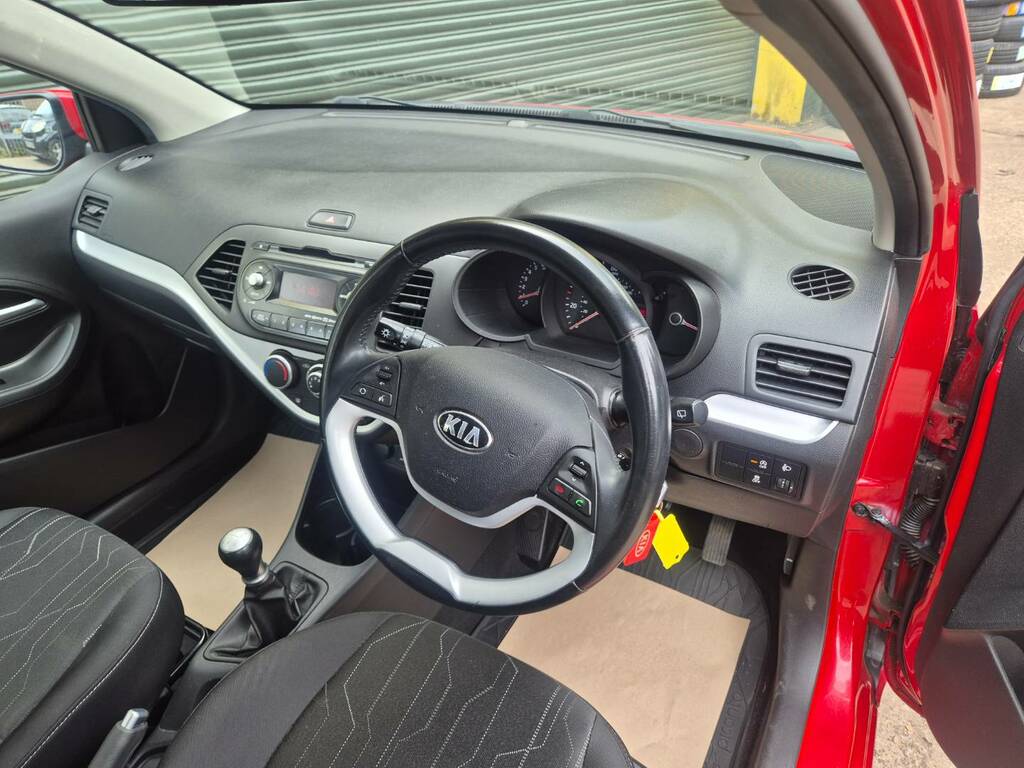 Kia Picanto 1.0 Vr7 Hatchback Euro 5 68 Bhp Silver #13