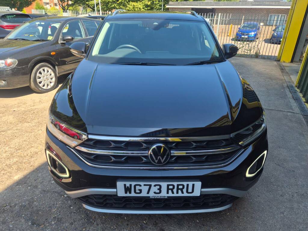 Volkswagen T-Roc 1.5 Tsi Style Dsg WG73RRU Black #2