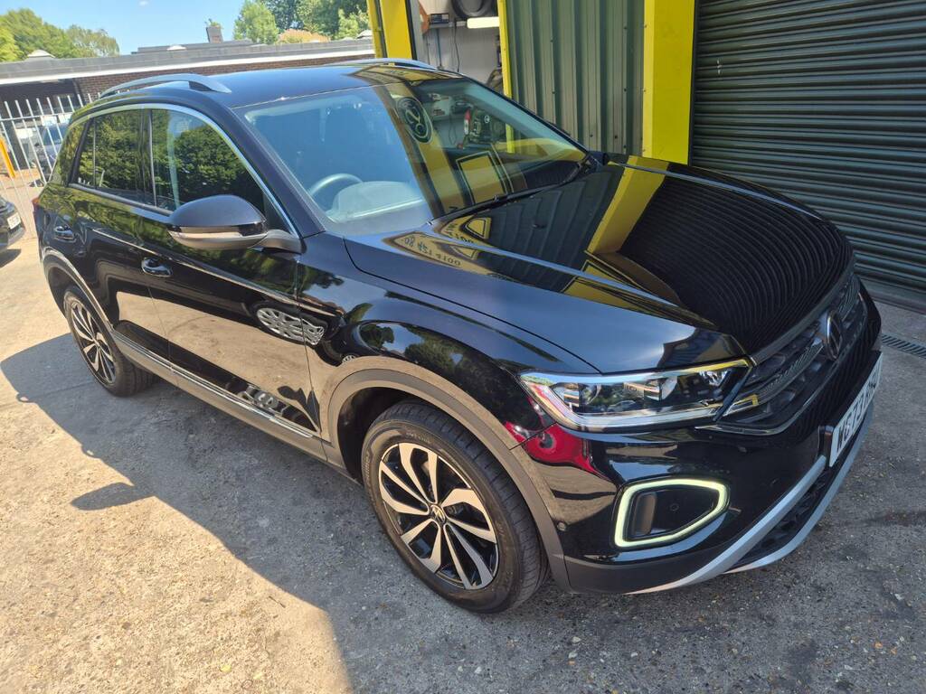 Volkswagen T-Roc 1.5 Tsi Style Dsg WG73RRU Black #3