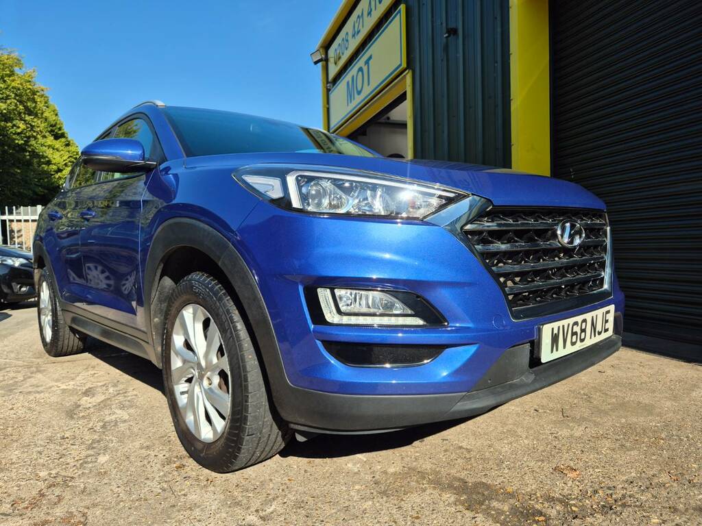 Hyundai Tucson 1.6 Gdi Se Nav Euro 6 S S White #9