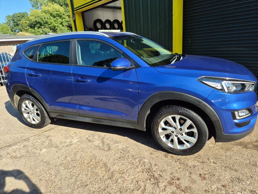Hyundai Tucson 1.6 Gdi Se Nav 2Wd Blue #4