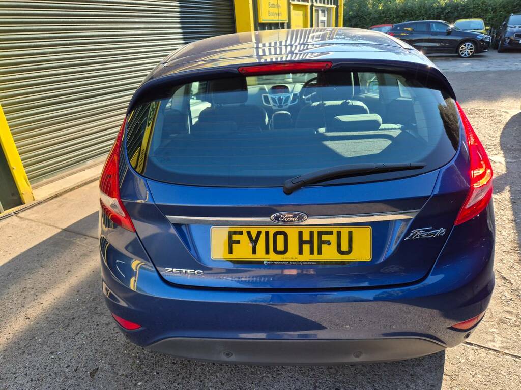 Ford Fiesta 1.25 Zetec Hatchback 129 Gkm 8 Black #9