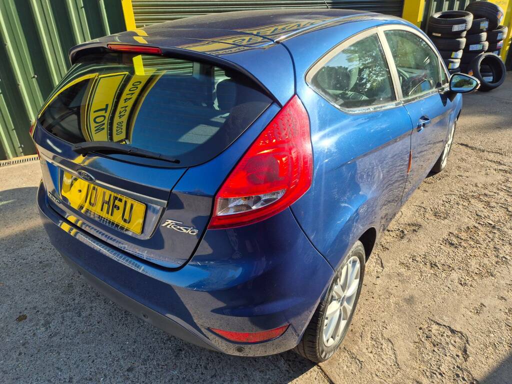 Ford Fiesta 1.25 Zetec Hatchback 129 Gkm 8 Black #7