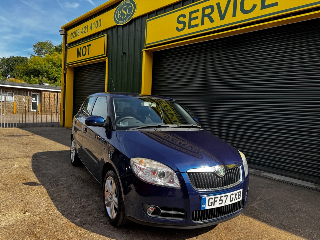 Skoda Fabia 1.4 16V 3 Blue #5