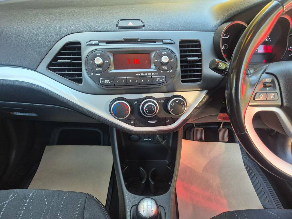 Kia Picanto 1.0 2 One Owner From New, Only 35,000 Miles, Fsh, Black #23