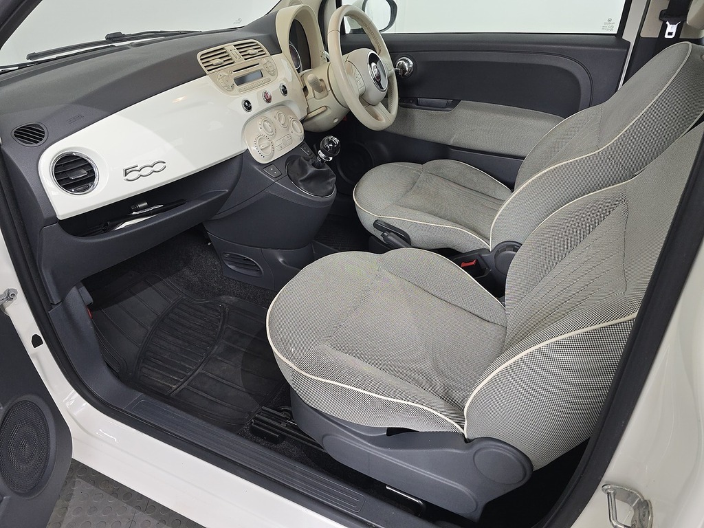 Fiat 500 Hatchback 1.2 Lounge Euro 6 Ss 201464 Green #60