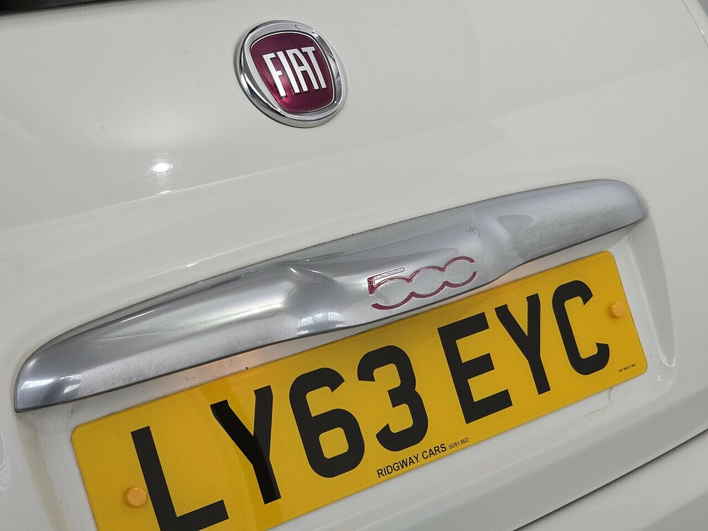 Fiat 500 Hatchback 1.2 Lounge Euro 6 Ss 201464 Green #31