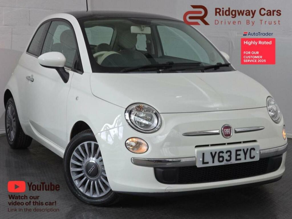 Fiat 500 Lounge White