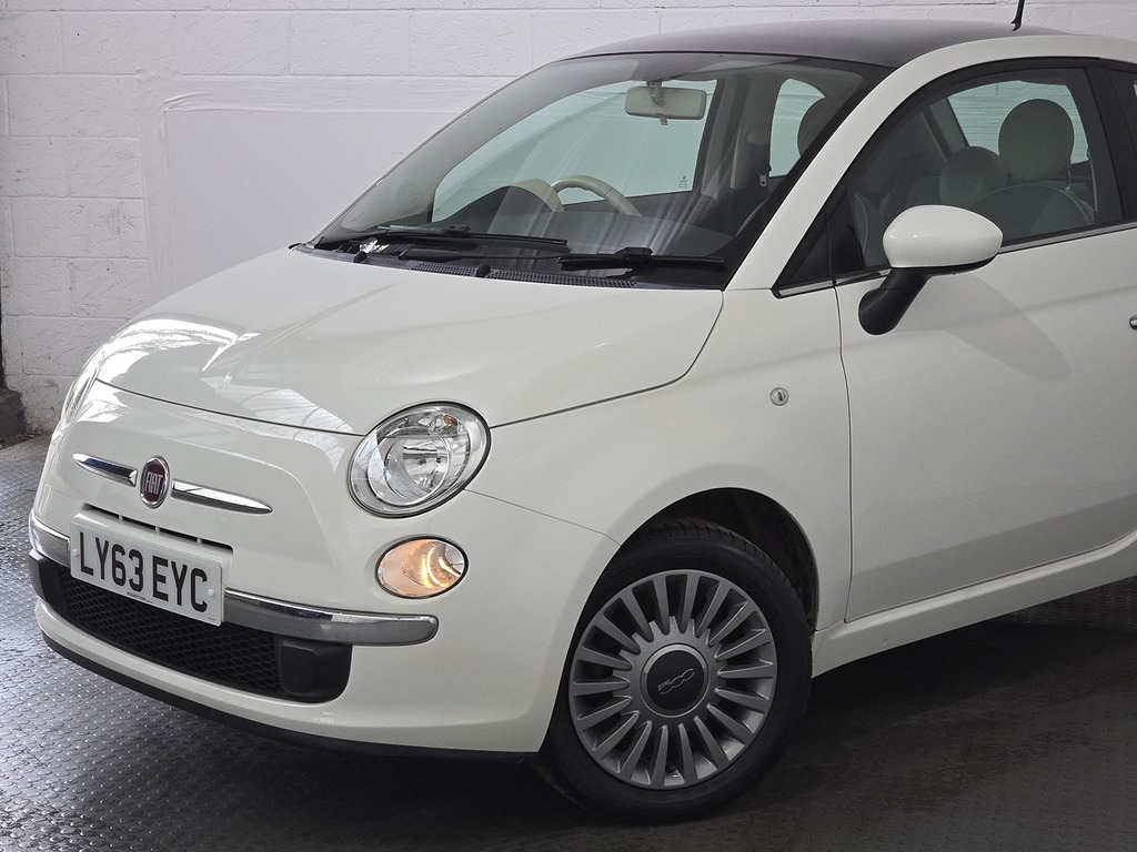Fiat 500 Hatchback 1.2 Lounge Euro 6 Ss 201464 Green #20