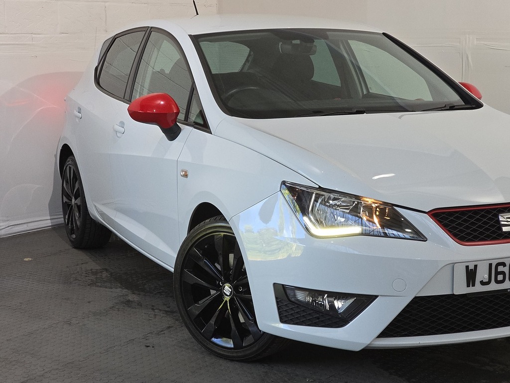 Seat Ibiza Tsi Fr Red Edition White #5