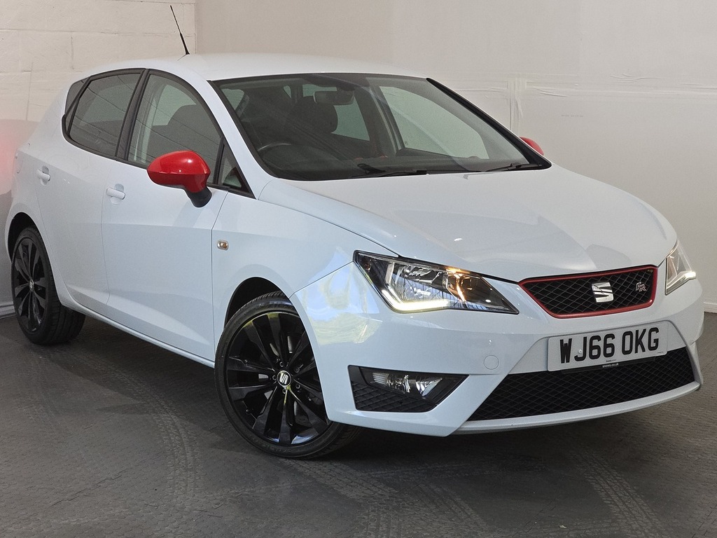 Seat Ibiza Tsi Fr Red Edition White #6