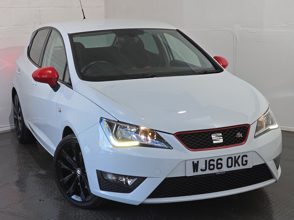 Seat Ibiza Tsi Fr Red Edition White