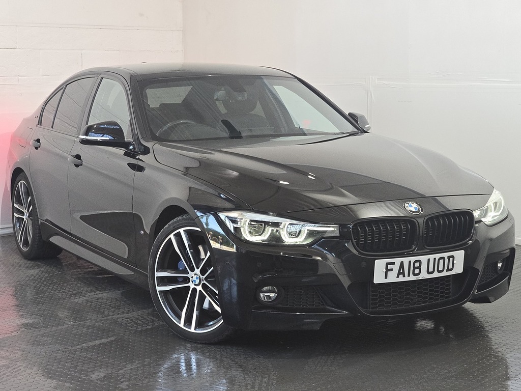BMW 3 Series 330E M Sport Shadow Edition Black #3
