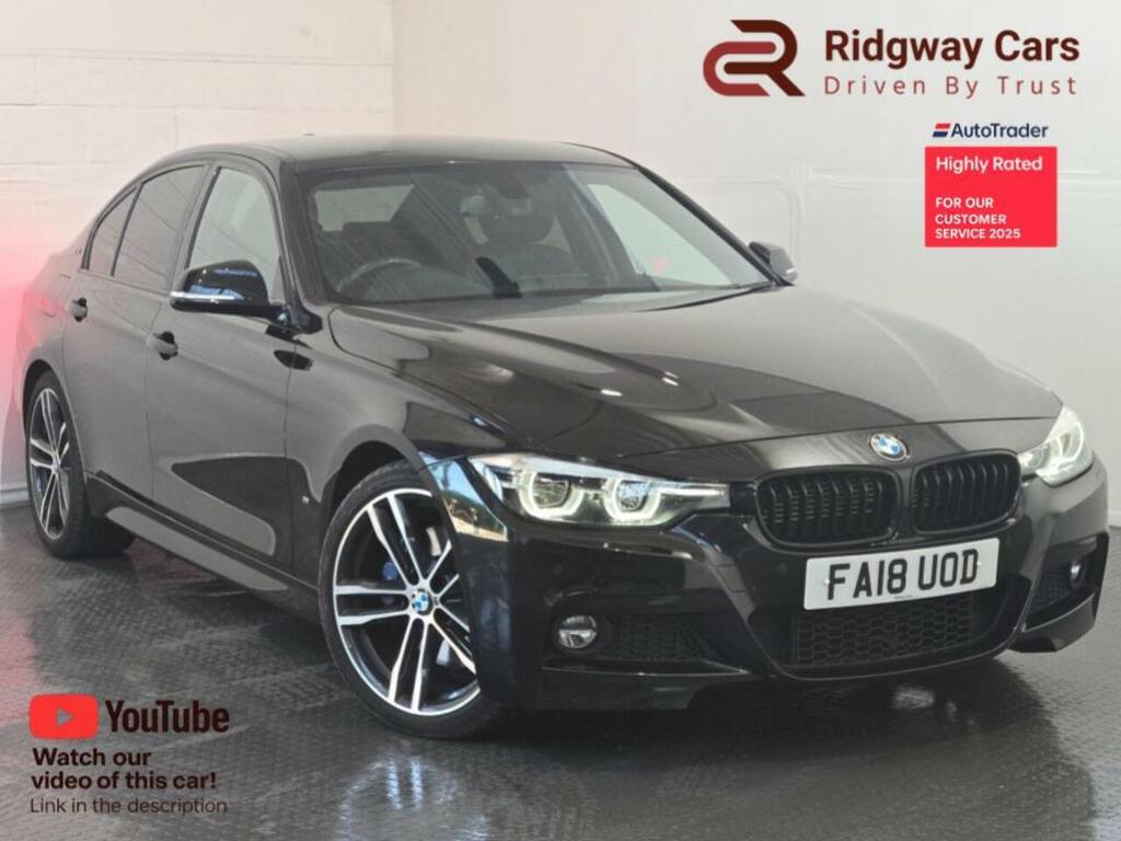 BMW 3 Series 330E M Sport Shadow Edition Black
