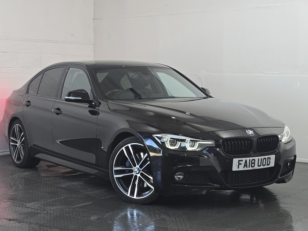 BMW 3 Series 330E M Sport Shadow Edition Black #2