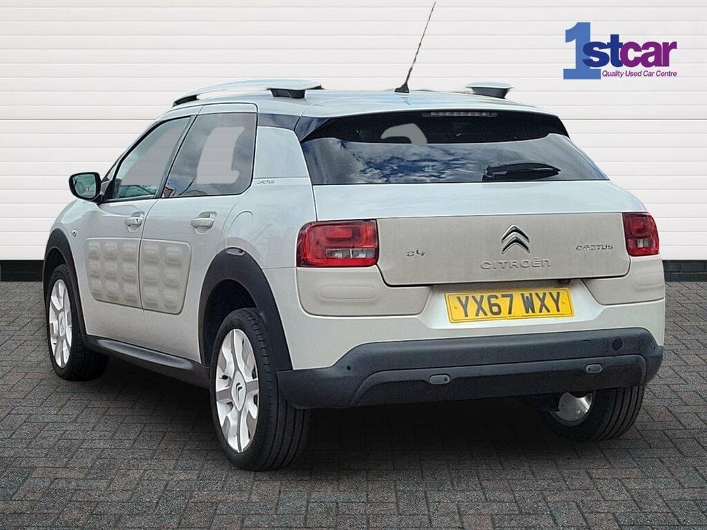 Citroen C4 Cactus 1.6 Bluehdi W - 2017 67 YX67WXY White #3