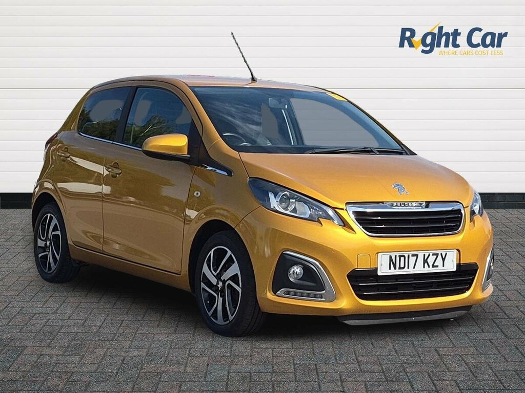 Peugeot 108 1.2 Puretech Allure - 2017 17 Yellow