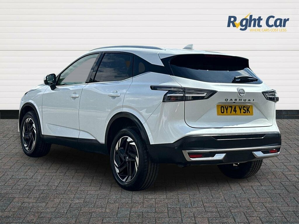 Nissan Qashqai 1.3 Dig-t Mhev N-connecta - 2024 74 OY74YSK White #3