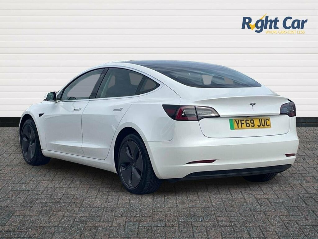 Tesla Model 3 Standard Range Plus Rwd - 2019 69 YF69JUC White #3