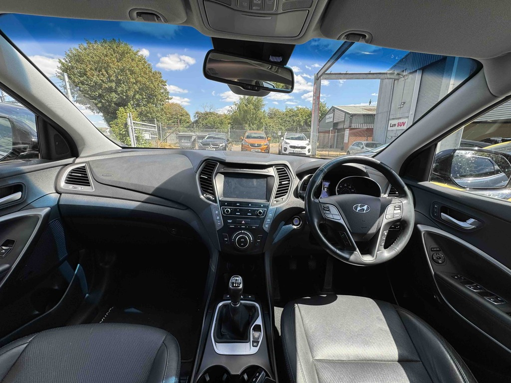 Hyundai Santa Fe 2.2 Crdi Blue Drive Premium Se 7 Seats Blue #4