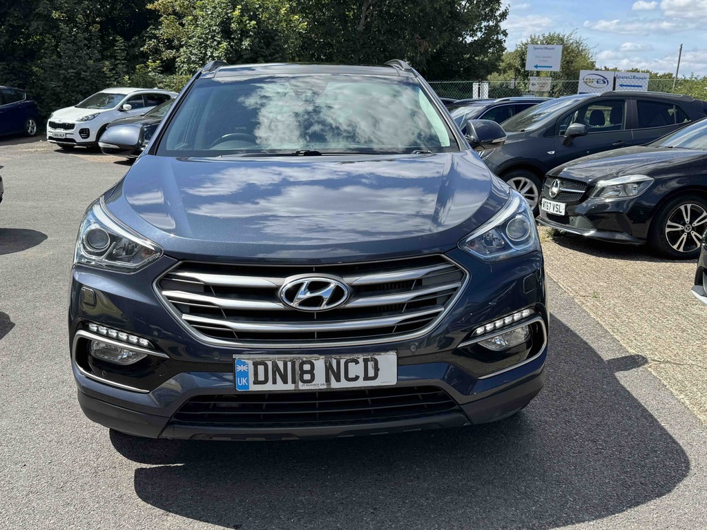 Hyundai Santa Fe 2.2 Crdi Blue Drive Premium Se 7 Seats Blue