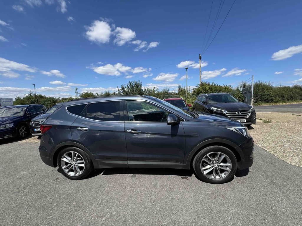 Hyundai Santa Fe 2.2 Crdi Blue Drive Premium Se 7 Seats Blue #2