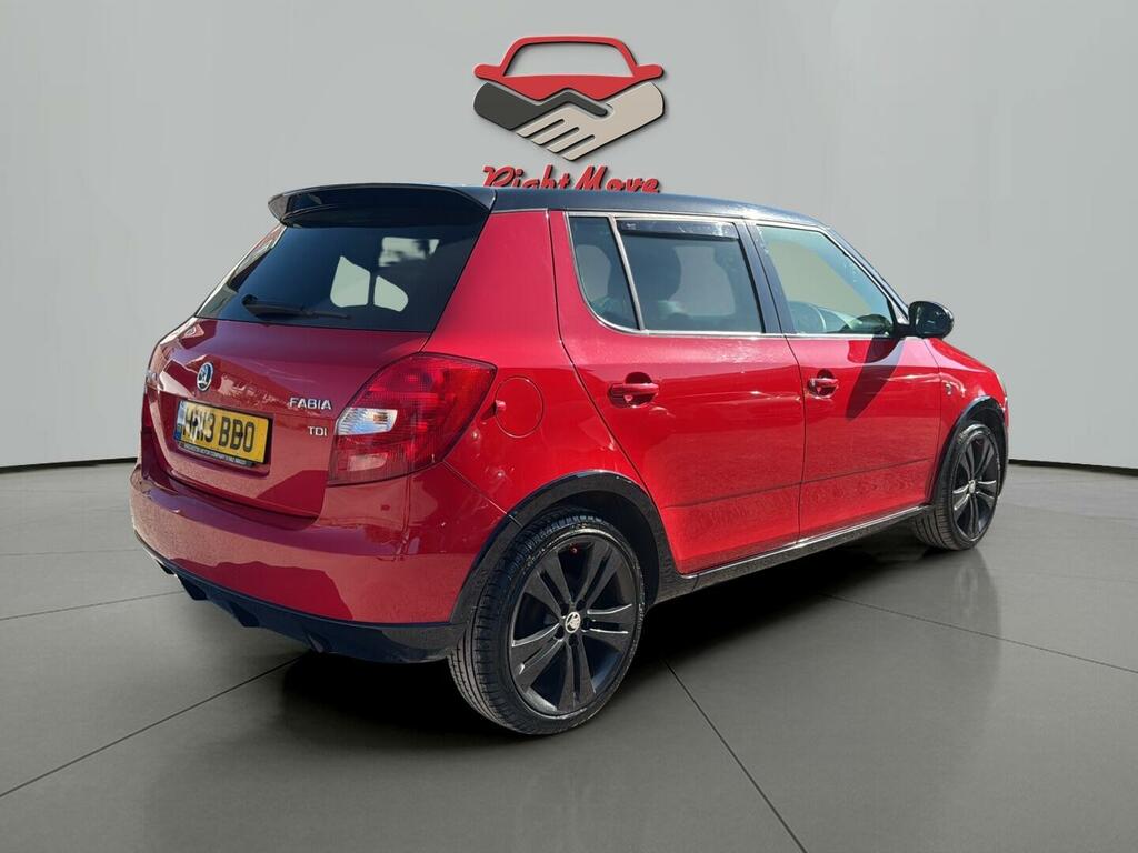 Skoda Fabia Monte Carlo Tech Red #5
