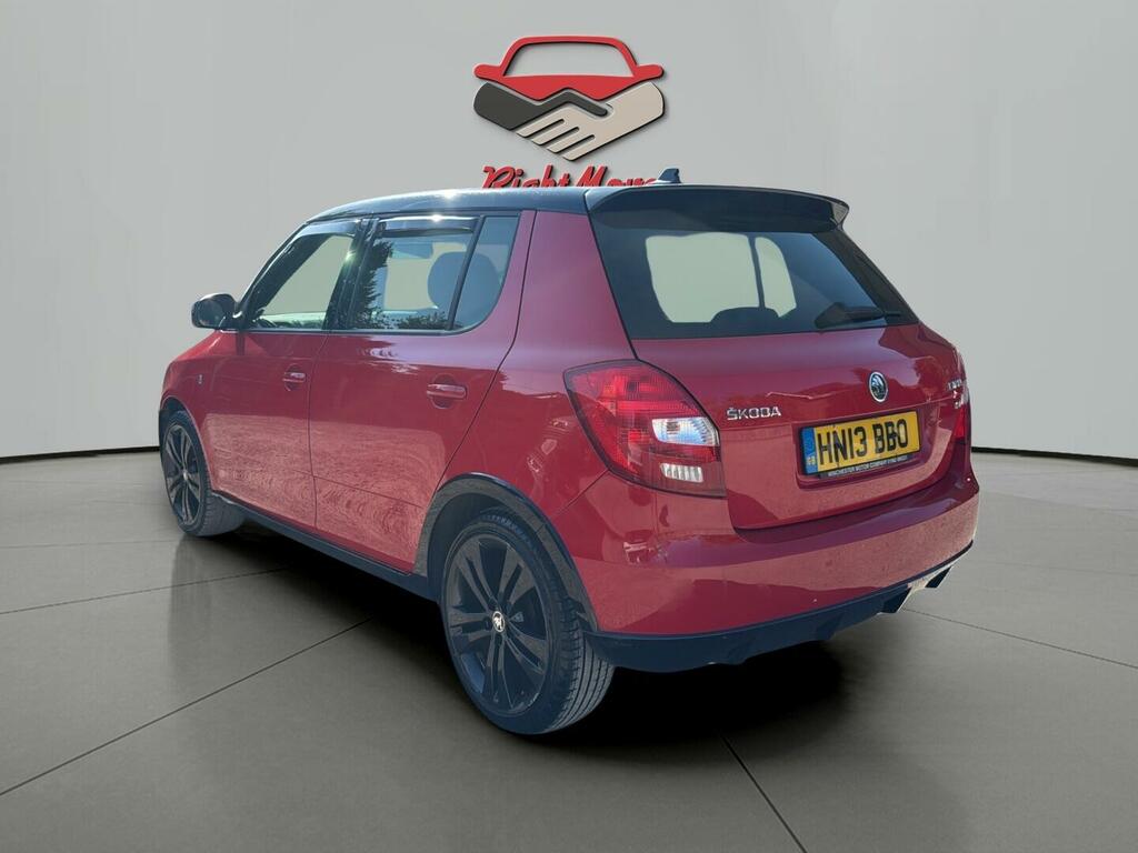 Skoda Fabia Monte Carlo Tech Red #3