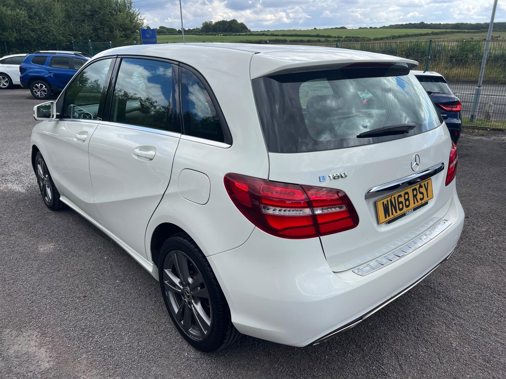 Mercedes-Benz B Class 1.6 B180 Exclusive Edition Euro 6 Ss White #5