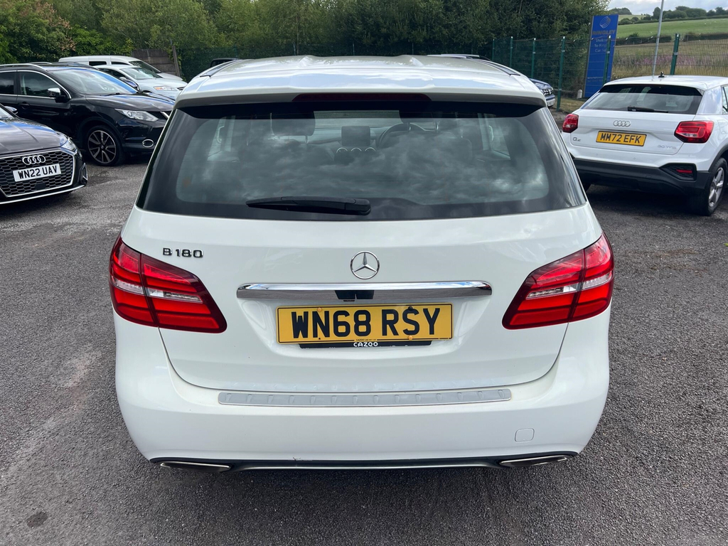 Mercedes-Benz B Class 1.6 B180 Exclusive Edition Euro 6 Ss White #6
