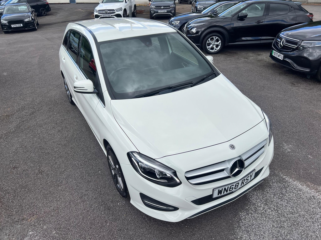 Mercedes-Benz B Class 2.1L B 200 D Amg Line Premium 134 Bhp Silver #9