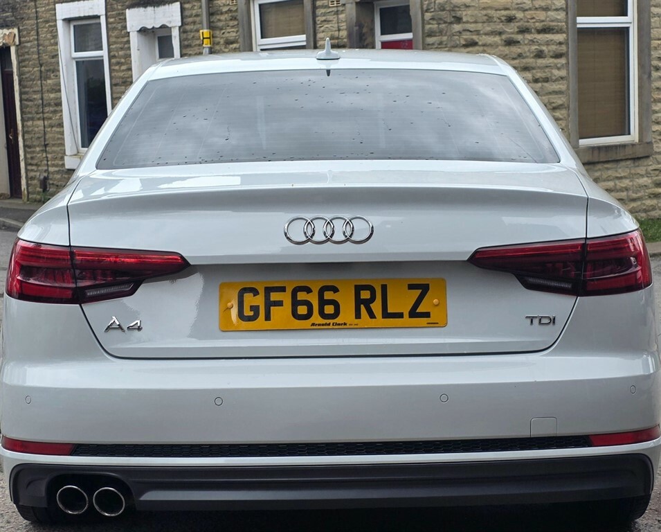 Audi A4 2.0 Tdi Ultra S Line Saloon Euro White #6