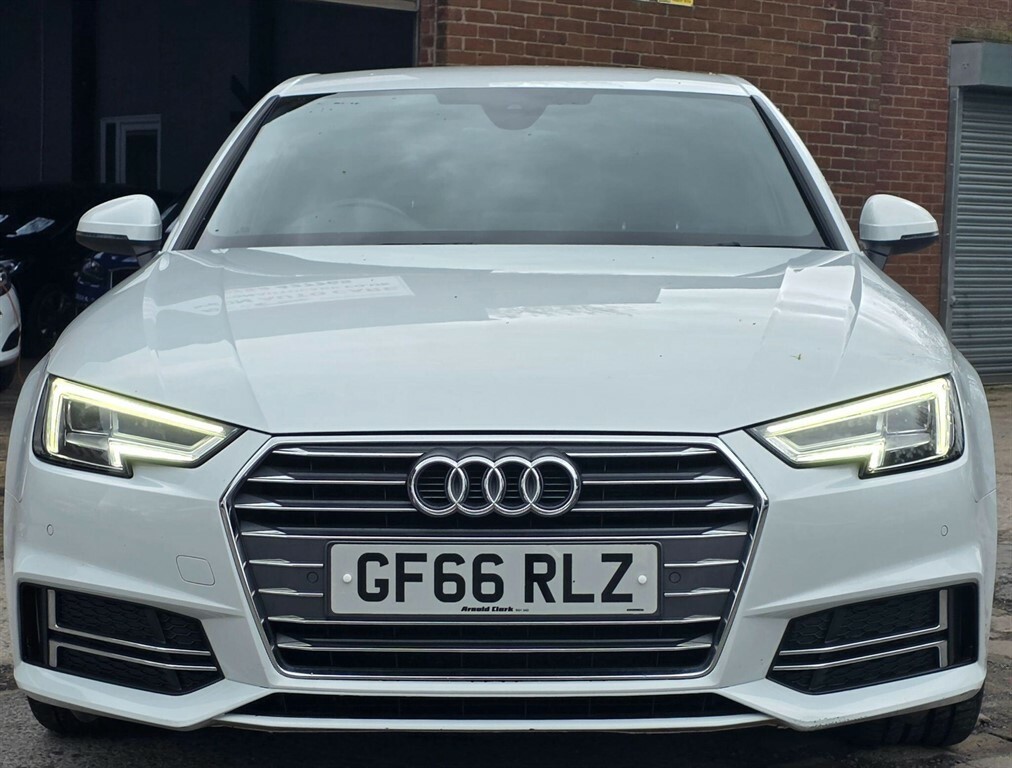 Audi A4 2.0 Tdi Ultra S Line Saloon Euro White #2