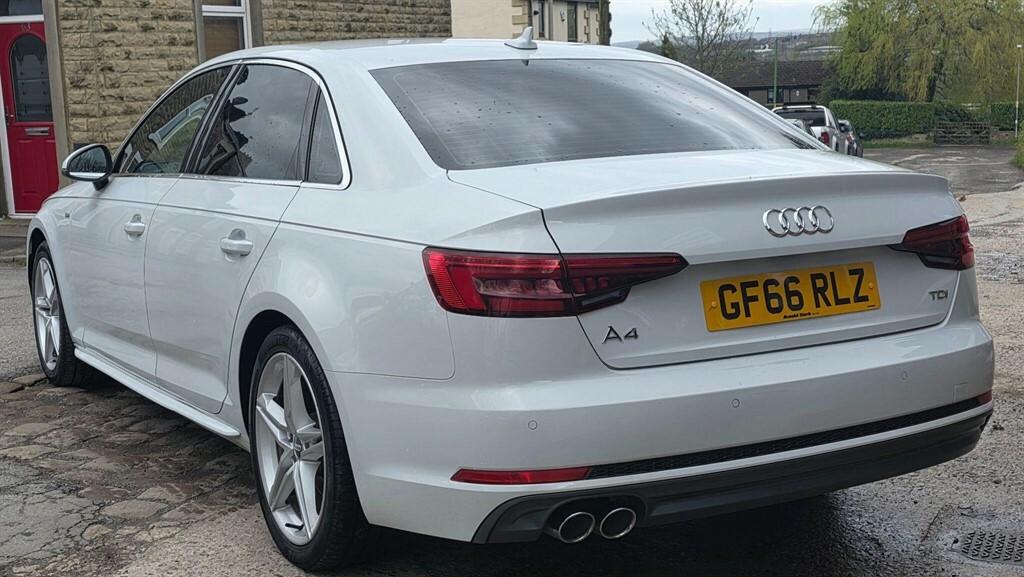 Audi A4 2.0 Tdi Ultra S Line Saloon Euro White #5