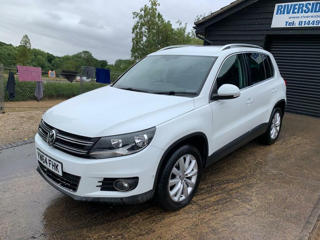 Volkswagen Tiguan Tdi Bluemotion Tech Match 4Wd Euro 5 Ss White