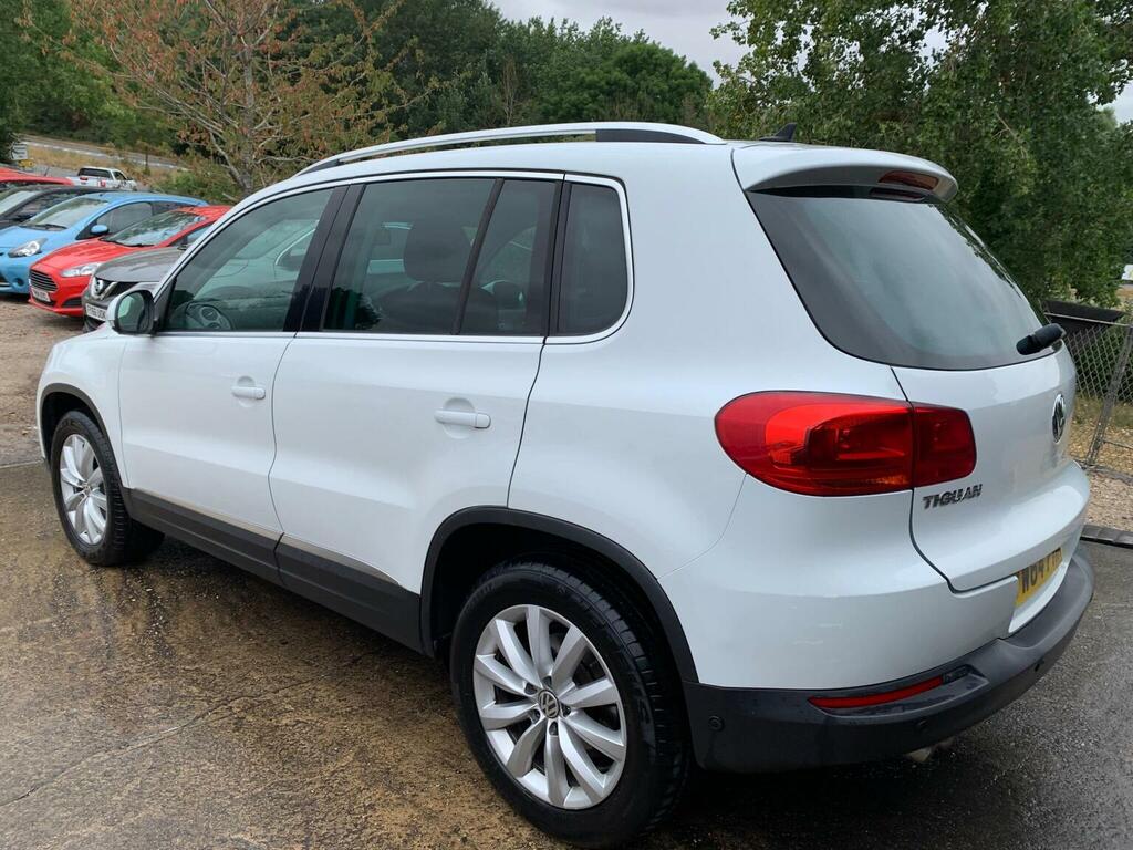Volkswagen Tiguan Tdi Bluemotion Tech Match 4Wd Euro 5 Ss YW64FHK White #4