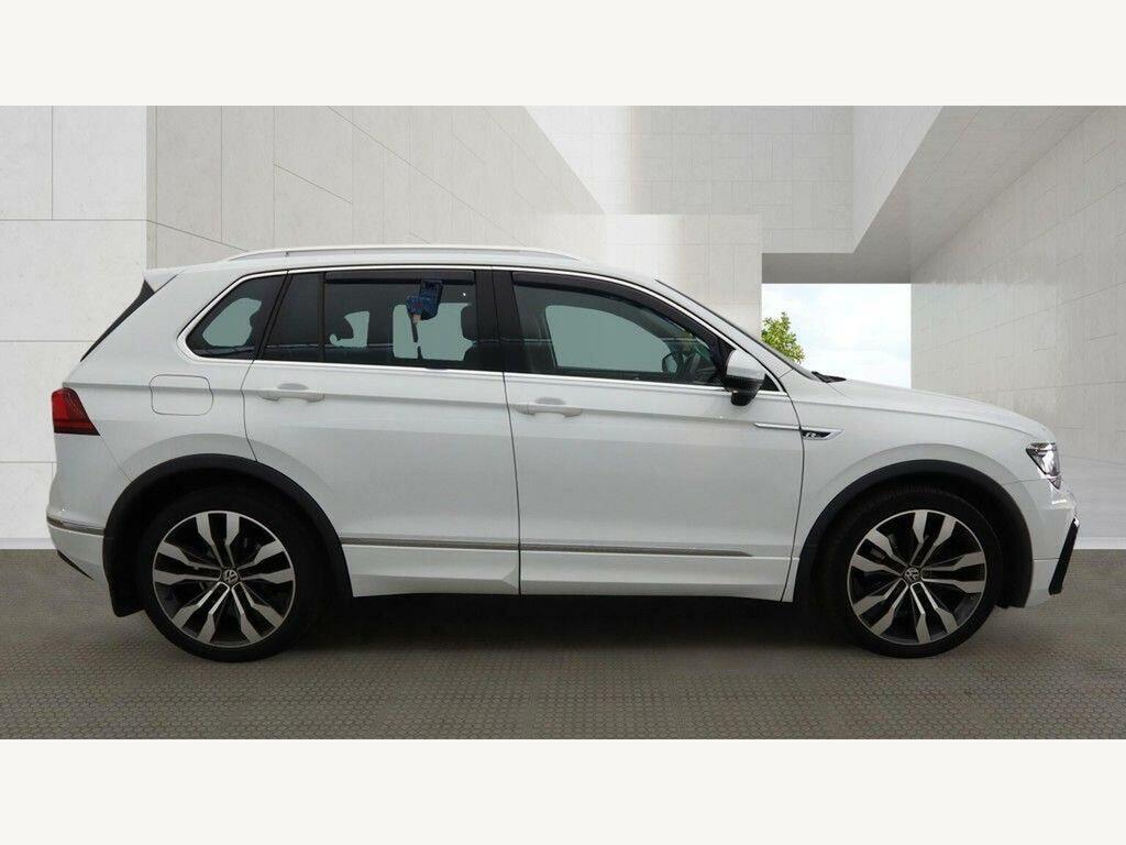 Volkswagen Tiguan Tdi Bluemotion Tech R-line Dsg 4Motion Euro 6 Ss White #4
