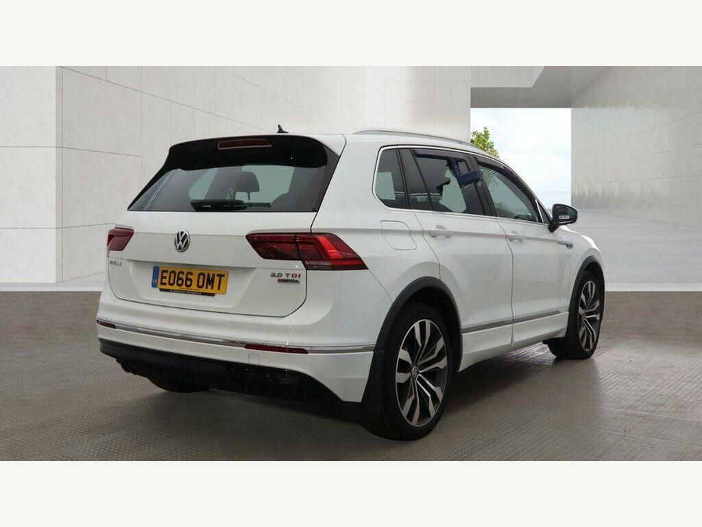 Volkswagen Tiguan Tdi Bluemotion Tech R-line Dsg 4Motion Euro 6 Ss White #6
