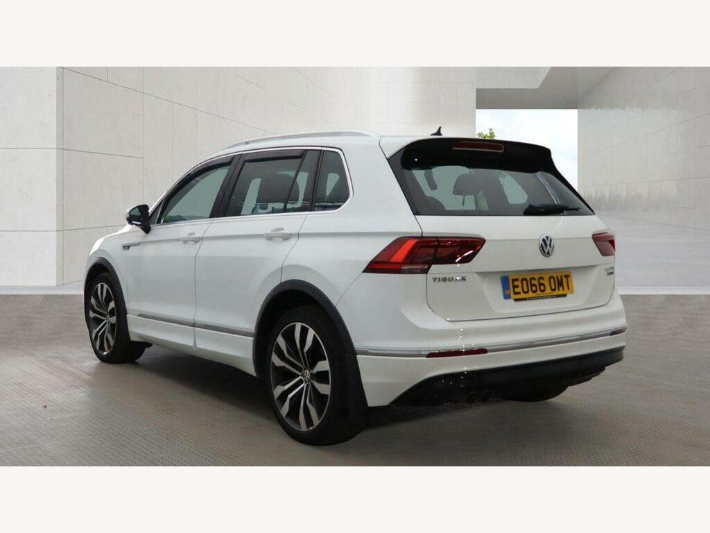Volkswagen Tiguan Tdi Bluemotion Tech R-line Dsg 4Motion Euro 6 Ss White #5