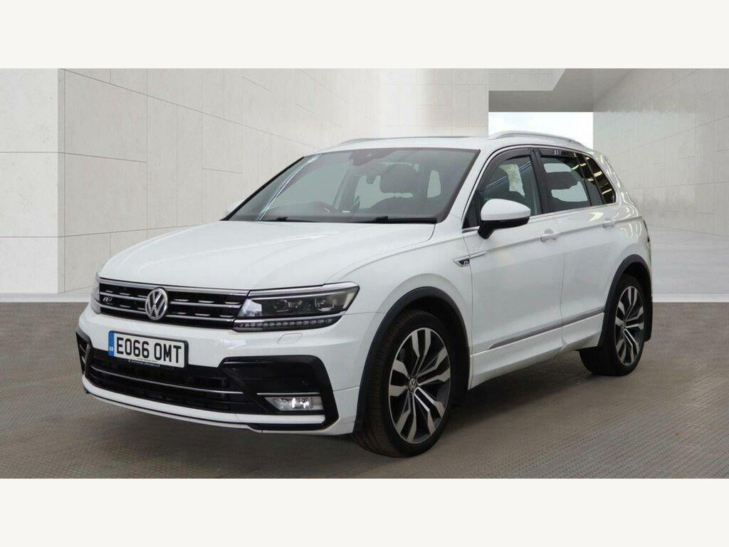 Volkswagen Tiguan Tdi Bluemotion Tech R-line Dsg 4Motion Euro 6 Ss White