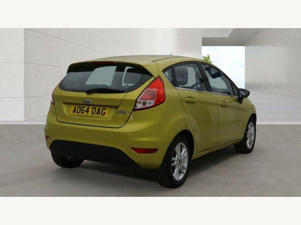 Ford Fiesta Zetec Euro 5 Yellow #3