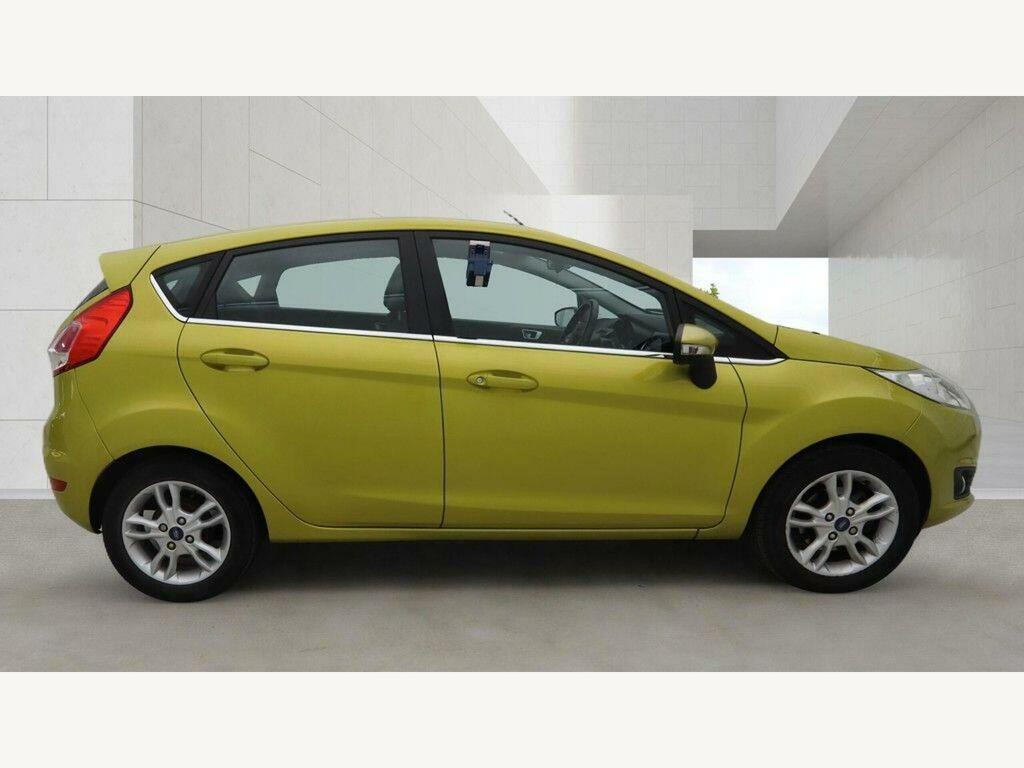 Ford Fiesta Zetec Euro 5 Yellow #5