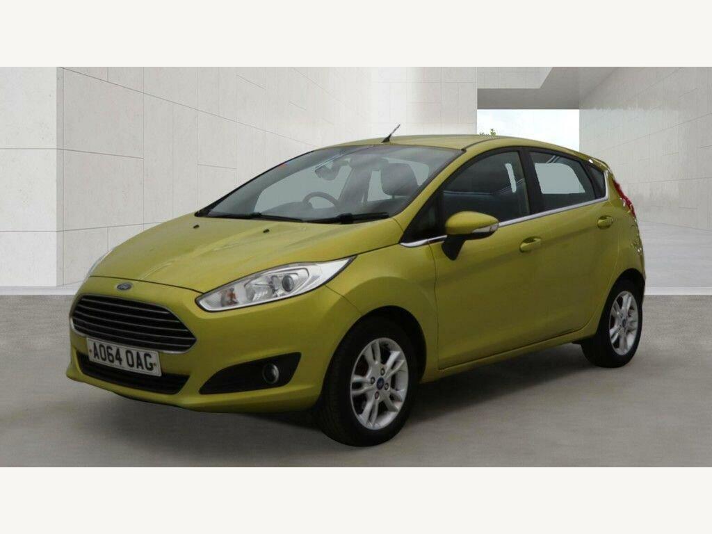 Ford Fiesta Zetec Euro 5 Yellow